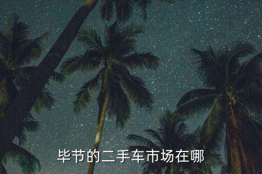 毕节市旧货市场，贵州省毕节市二手摩托车交易市场在哪