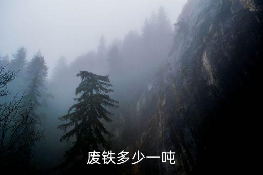 废铁多少一吨