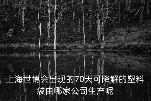 上海世博会出现的70天可降解的塑料袋由哪家公司生产呢