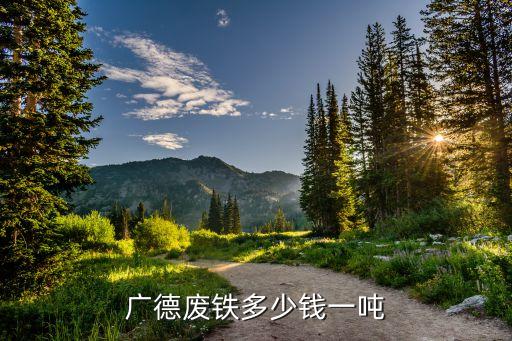 广德废铁多少钱一吨
