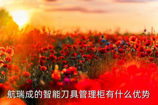 航瑞成的智能刀具管理柜有什么优势