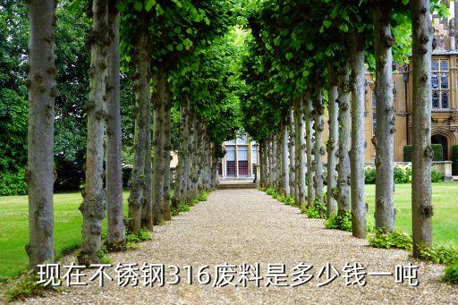 现在不锈钢316废料是多少钱一吨