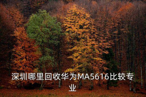 深圳哪里回收华为MA5616比较专业