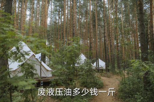 废液压油多少钱一斤