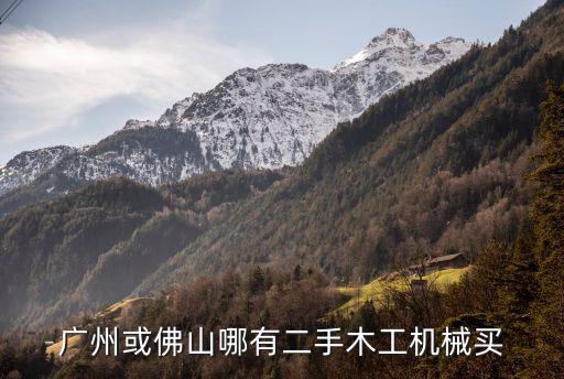 广州或佛山哪有二手木工机械买