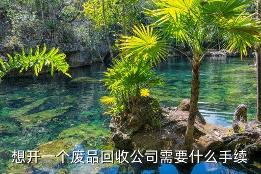 想开一个废品回收公司需要什么手续