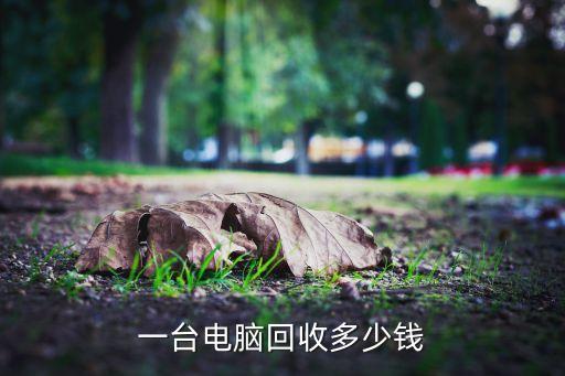 一台电脑回收多少钱