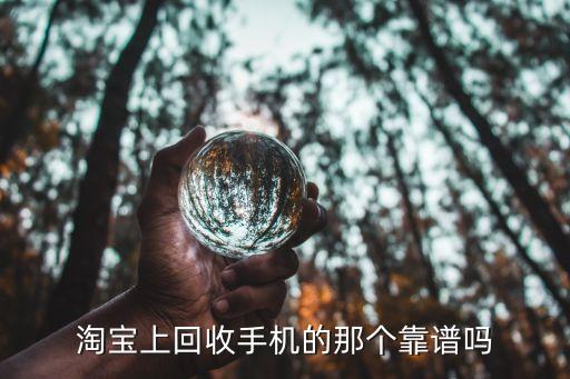 淘宝上回收手机的那个靠谱吗