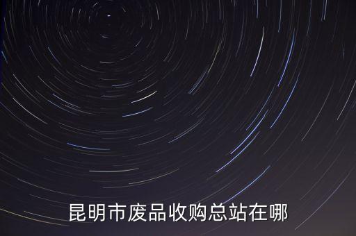 昆明市废品收购总站在哪