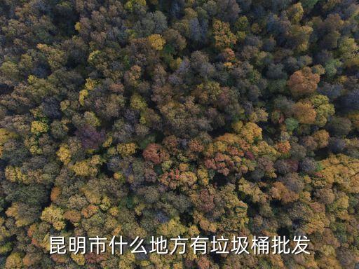 昆明市什么地方有垃圾桶批发