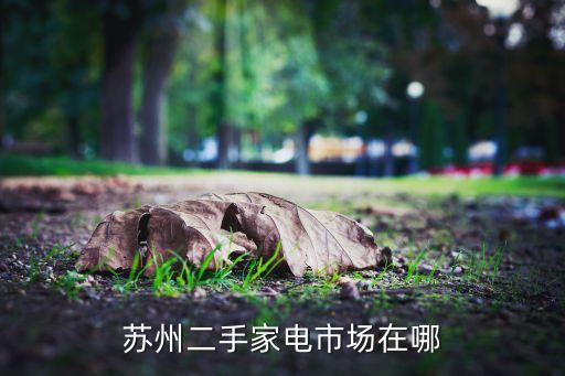 苏州二手家电市场在哪