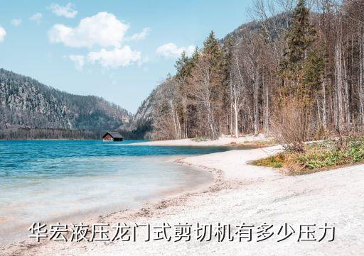 华宏液压龙门式剪切机有多少压力