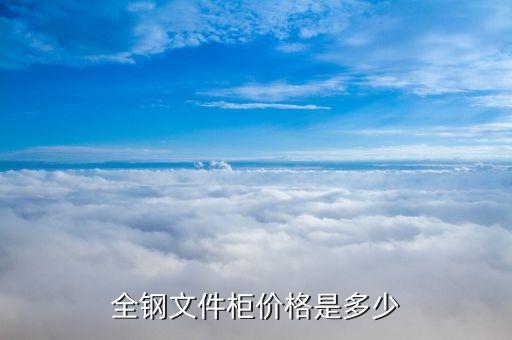 全钢文件柜价格是多少