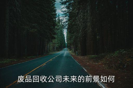 废品回收公司未来的前景如何