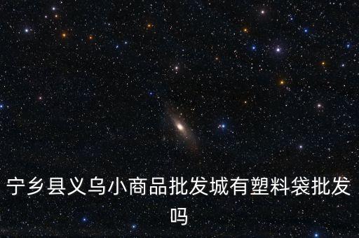 宁乡县义乌小商品批发城有塑料袋批发吗