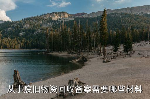 办理废旧回收公司需要什么材料，从事废旧物资回收备案需要哪些材料