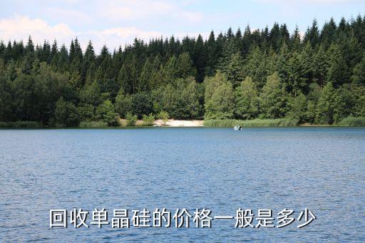 回收单晶硅的价格一般是多少