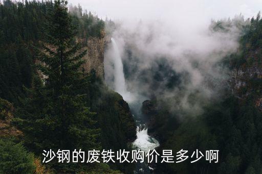 沙钢的废铁收购价是多少啊
