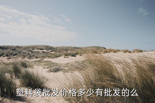 塑料袋批发价格多少有批发的么