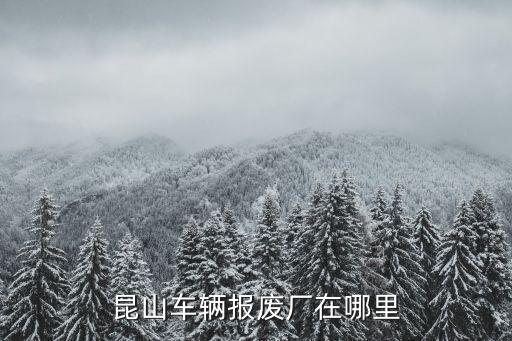 昆山车辆报废厂在哪里