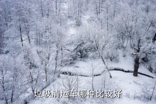 垃圾清运车哪种比较好