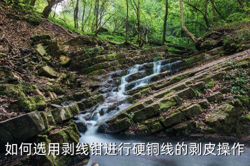如何选用剥线钳进行硬铜线的剥皮操作