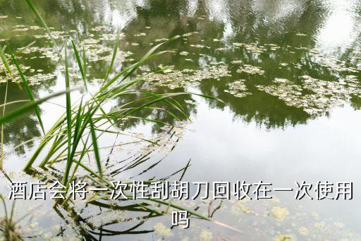 酒店会将一次性刮胡刀回收在一次使用吗