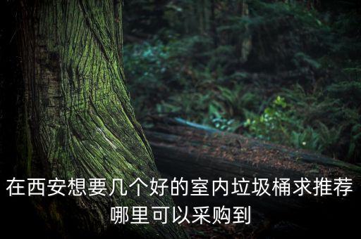 在西安想要几个好的室内垃圾桶求推荐哪里可以采购到