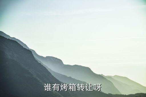 二手烘箱转让，旧的烤箱到哪去卖
