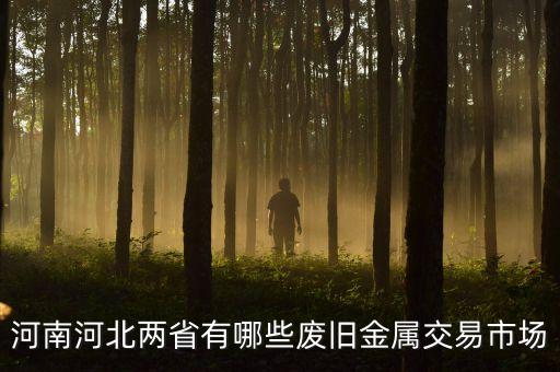 河北废金属集散地在哪，石家庄废旧钢材市场在什么地方