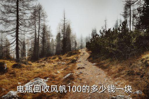 电瓶回收风帆100的多少钱一块