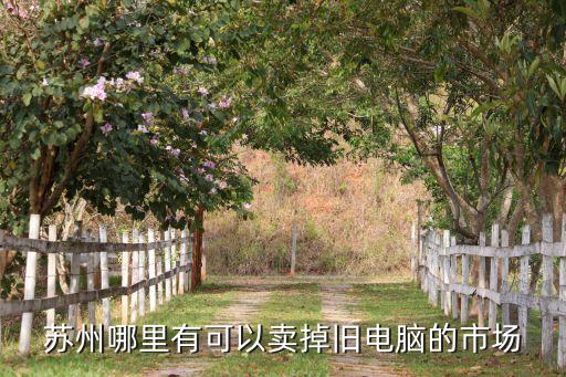 苏州哪里有可以卖掉旧电脑的市场