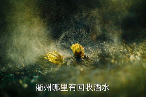 衢州哪里有回收酒水