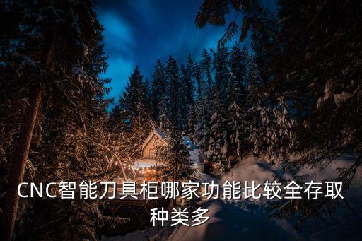 CNC智能刀具柜哪家功能比较全存取种类多