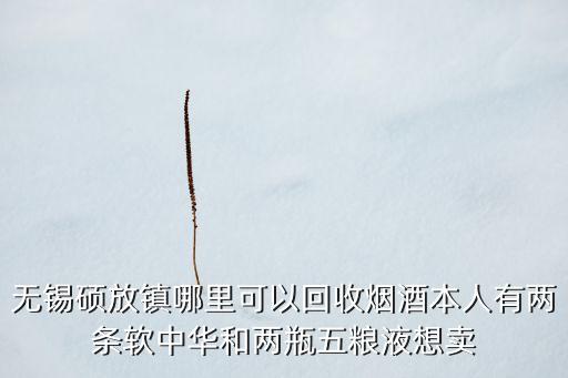 无锡回收烟酒，无锡硕放镇哪里可以回收烟酒本人有两条软中华和两瓶五粮液想卖