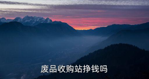 废品收购站挣钱吗