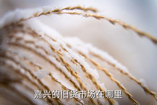 嘉兴的旧货市场在哪里