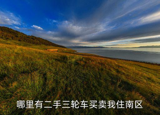 哪里有二手三轮车买卖我住南区