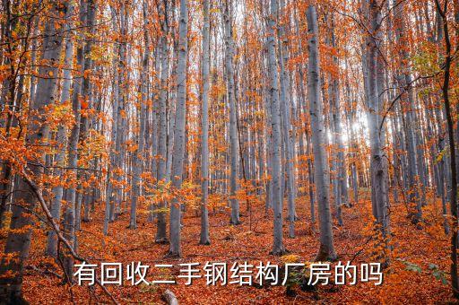 有回收二手钢结构厂房的吗