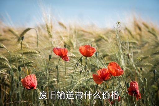 废旧输送带什么价格